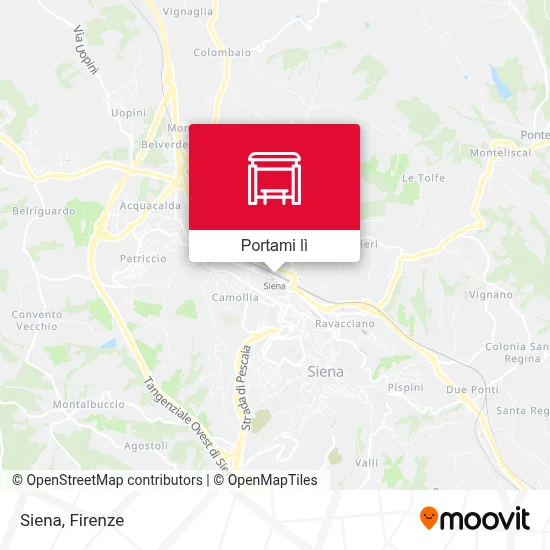 Mappa Siena