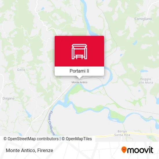 Mappa Monte Antico