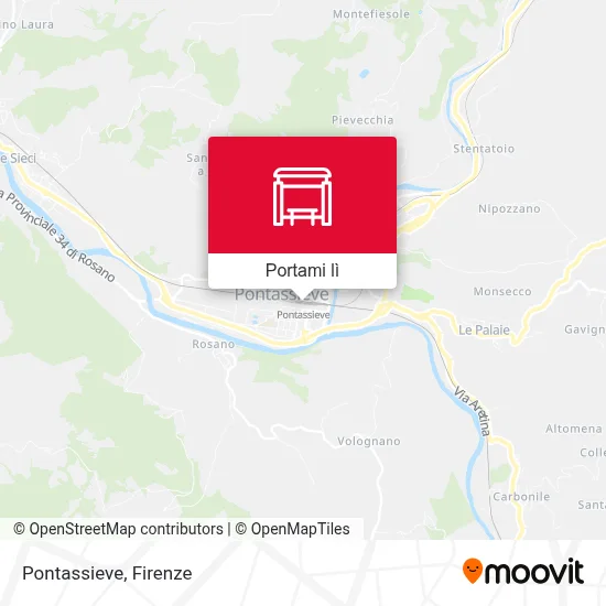 Mappa Pontassieve
