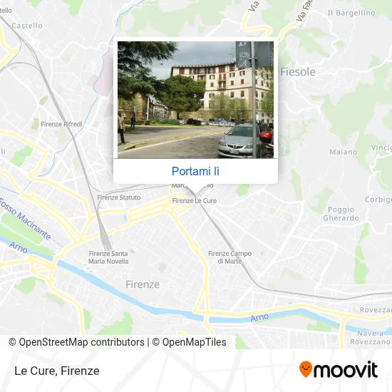 Mappa Le Cure