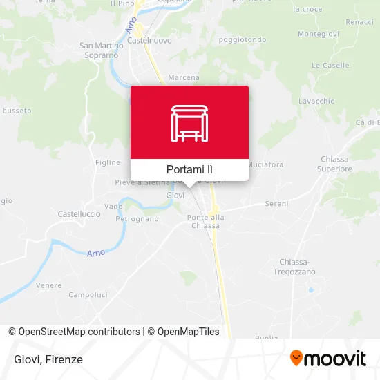 Mappa Giovi