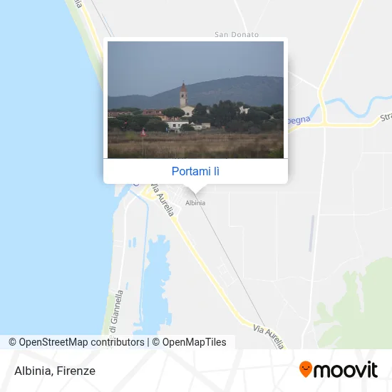 Mappa Albinia