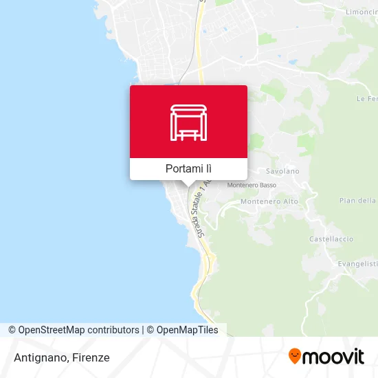 Mappa Antignano