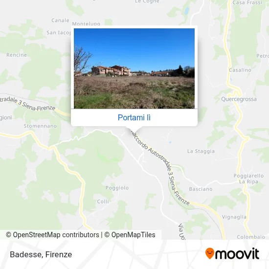 Mappa Badesse