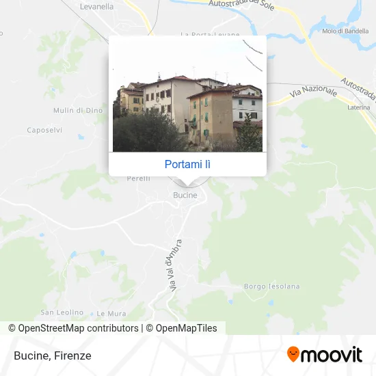Mappa Bucine