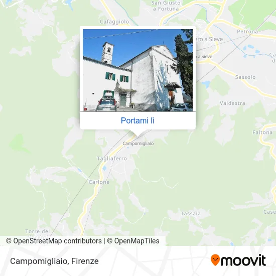 Mappa Campomigliaio