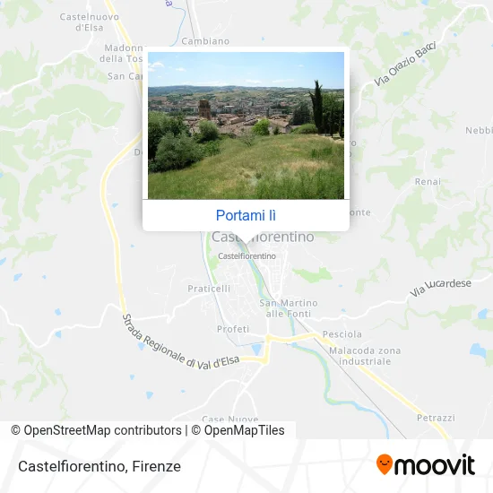 Mappa Castelfiorentino