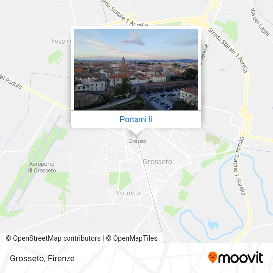 Mappa Grosseto