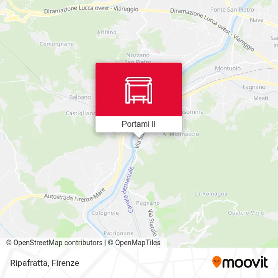 Mappa Ripafratta