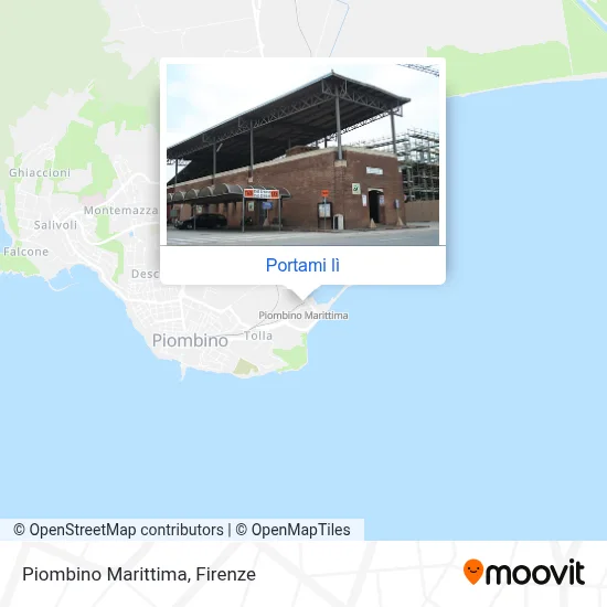 Mappa Piombino Marittima