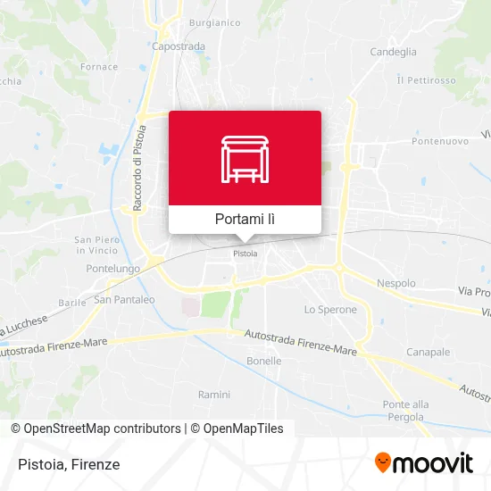 Mappa Pistoia