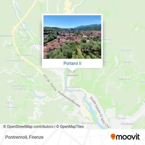 Mappa Pontremoli
