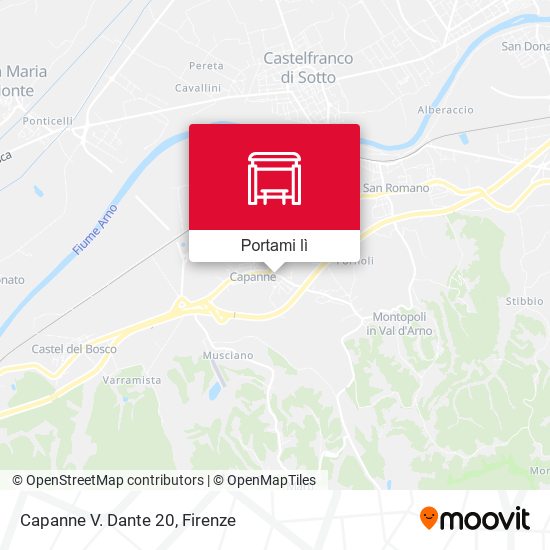 Mappa Capanne V. Dante 20