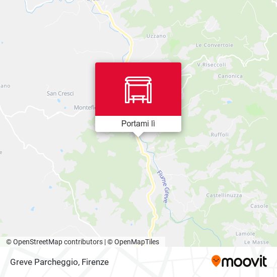 Mappa Greve Parcheggio