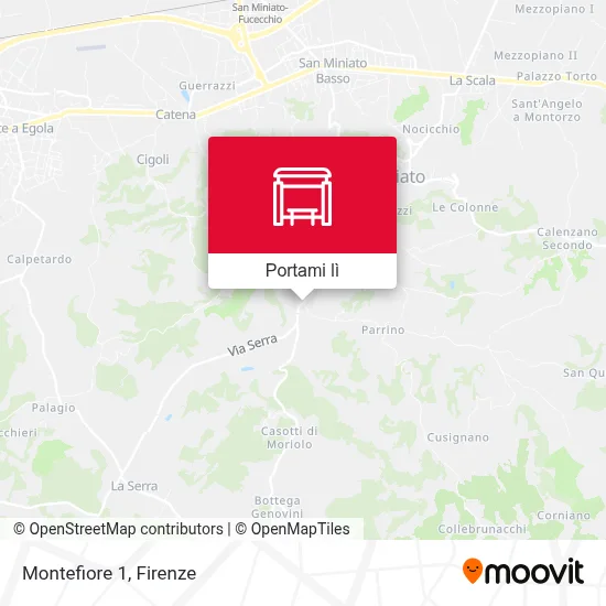 Mappa Montefiore 1