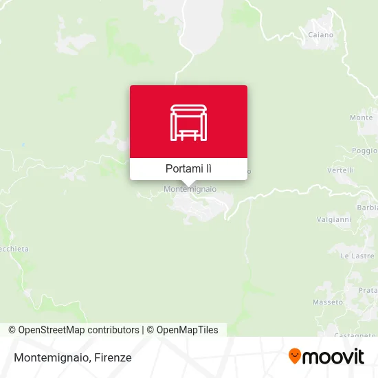 Mappa Montemignaio