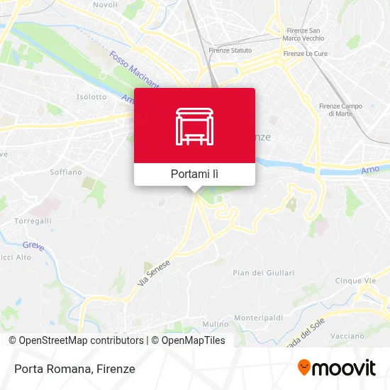 Mappa Porta Romana