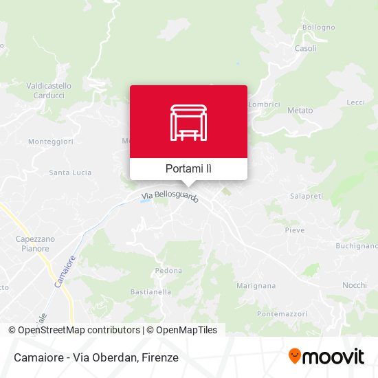Mappa Camaiore - Via Oberdan