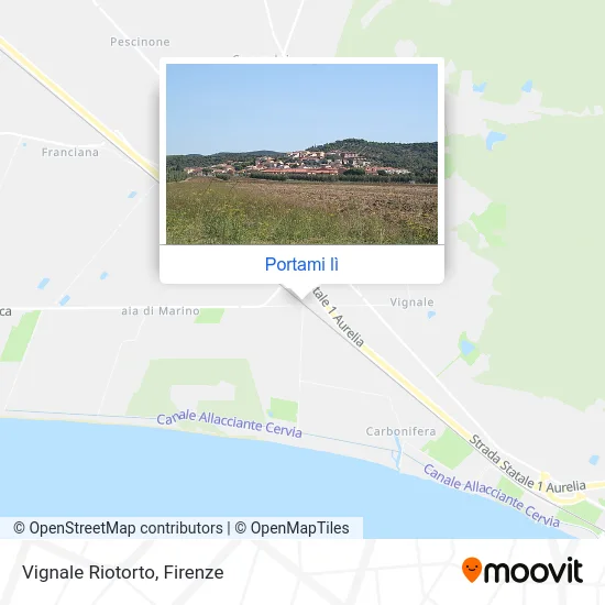 Mappa Vignale Riotorto