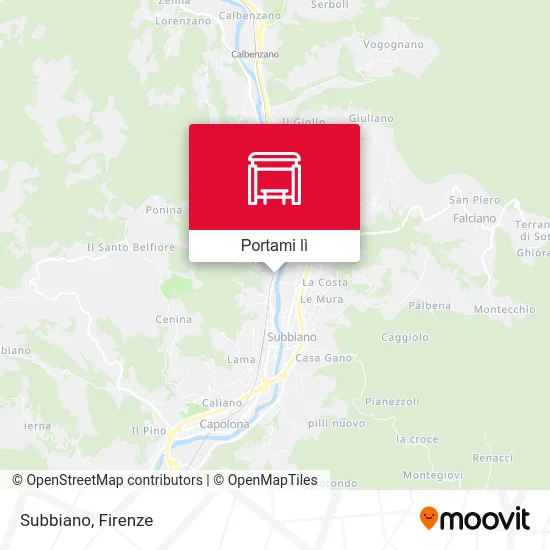 Mappa Subbiano