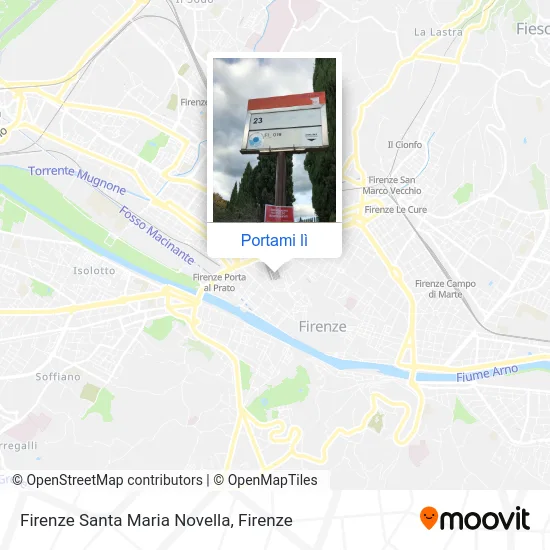 Mappa Firenze Santa Maria Novella