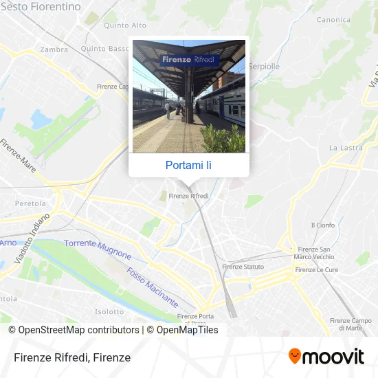 Mappa Firenze Rifredi