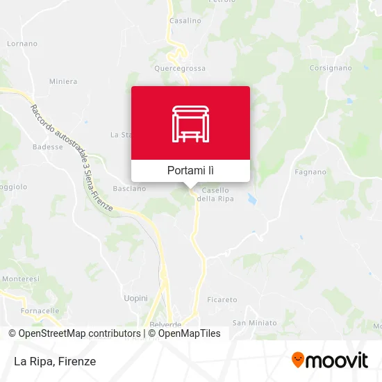 Mappa La Ripa