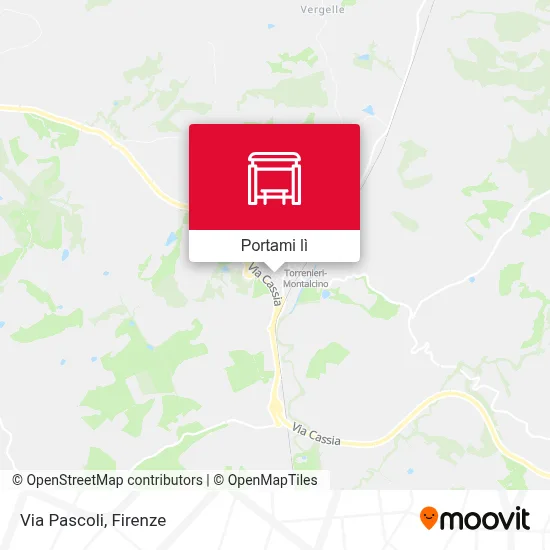 Mappa Via Pascoli