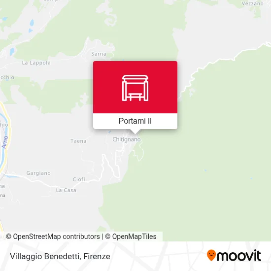 Mappa Villaggio Benedetti