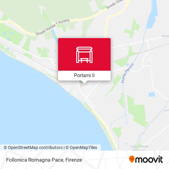 Mappa Follonica Romagna Pace