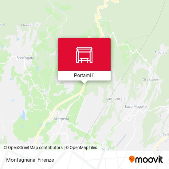 Mappa Montagnana
