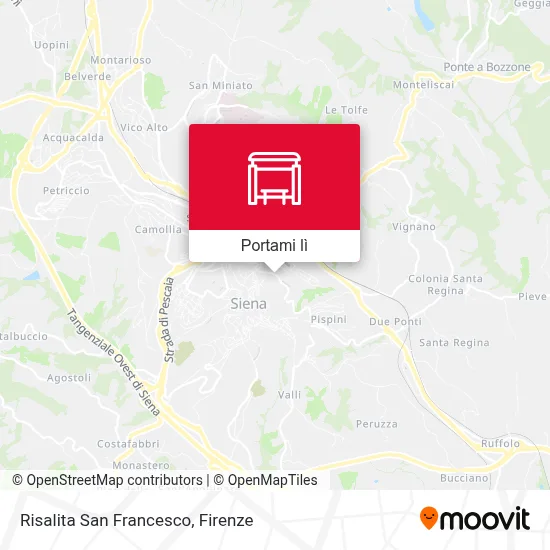 Mappa Risalita San Francesco