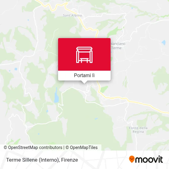 Mappa Terme Sillene (Interno)