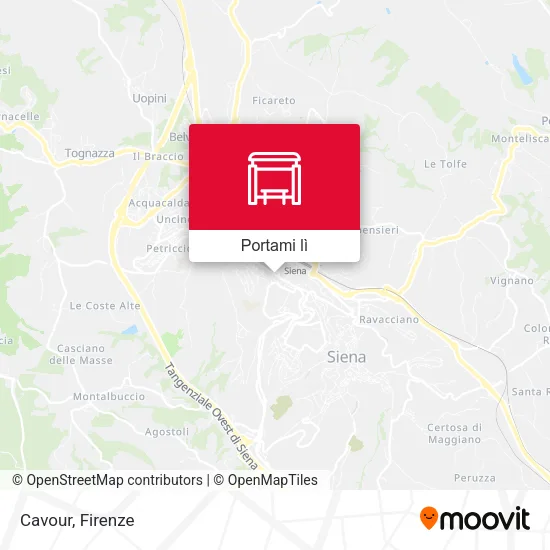 Mappa Cavour