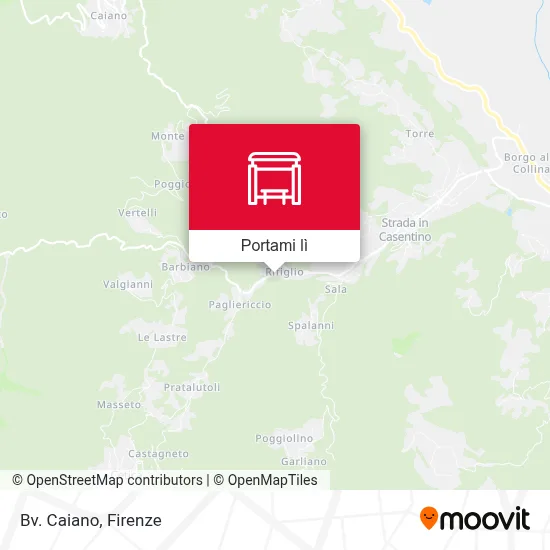 Mappa Bv. Caiano