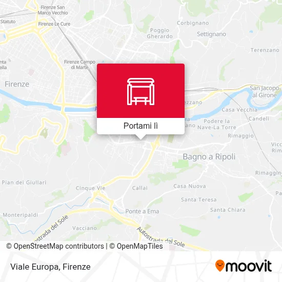 Mappa Viale Europa