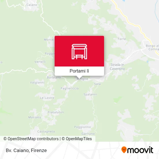 Mappa Bv. Caiano