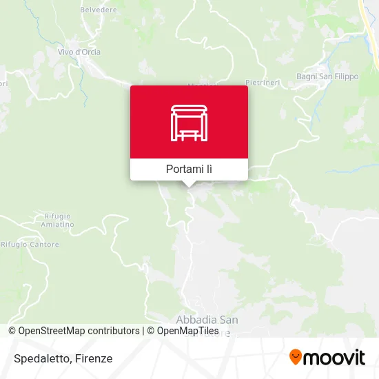 Mappa Spedaletto