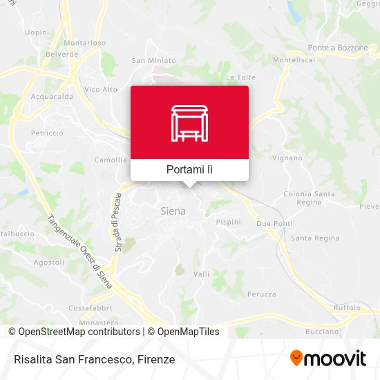 Mappa Risalita San Francesco