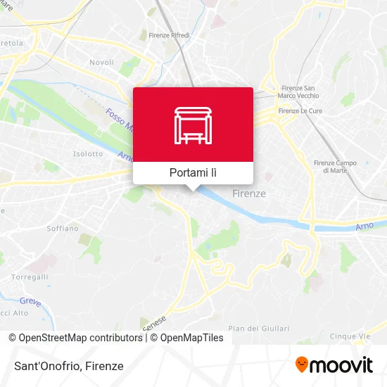 Mappa Sant'Onofrio
