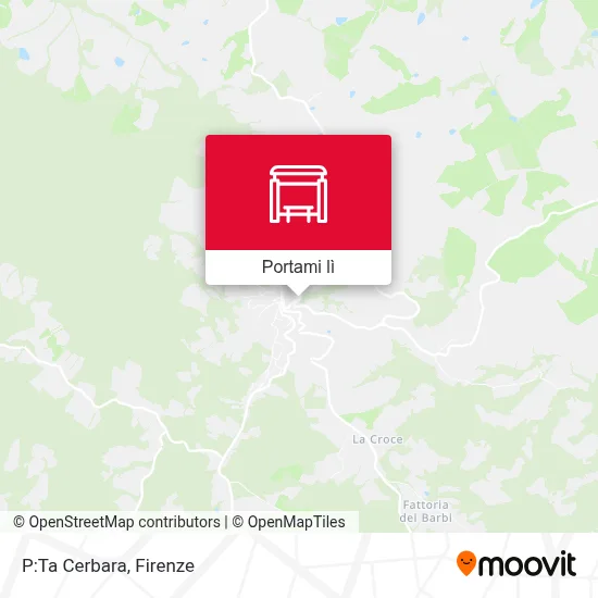 Mappa P:Ta Cerbara