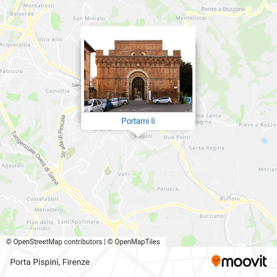Mappa Porta Pispini