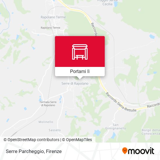 Mappa Serre Parcheggio