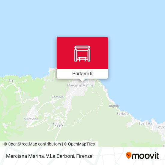 Mappa Marciana Marina, V.Le Cerboni