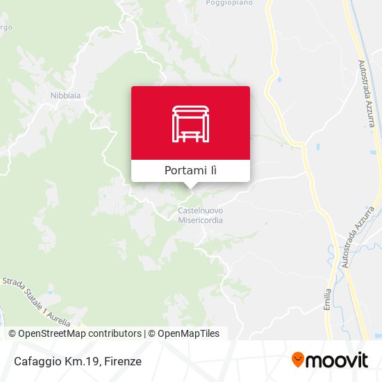 Mappa Cafaggio Km.19