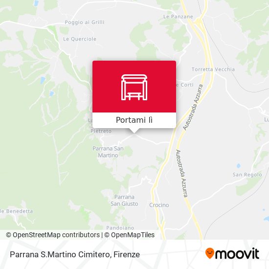 Mappa Parrana S.Martino Cimitero