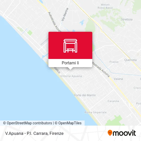 Mappa V.Apuana - P.I. Carrara
