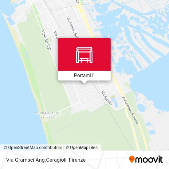 Mappa Via Gramsci Ang.Ceragioli
