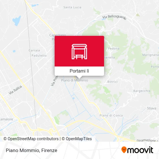 Mappa Piano Mommio