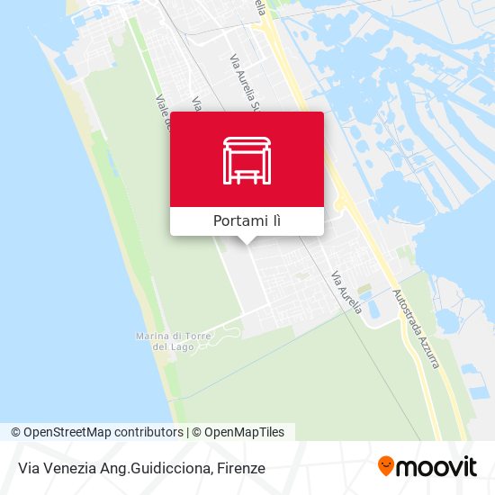 Mappa Via Venezia Ang.Guidicciona